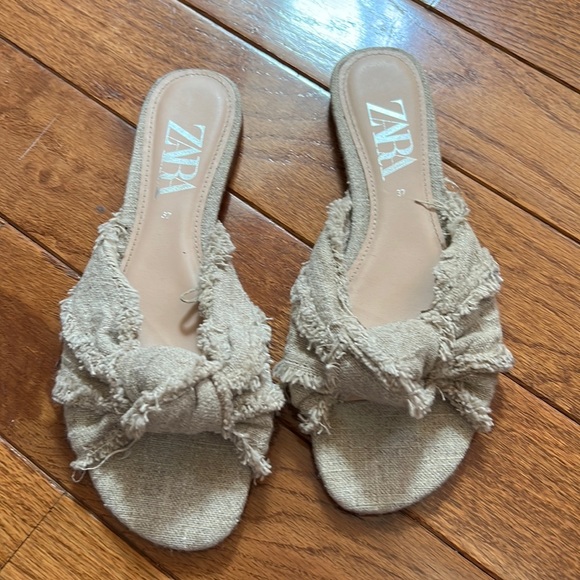 Zara sandals. Zara size 37
